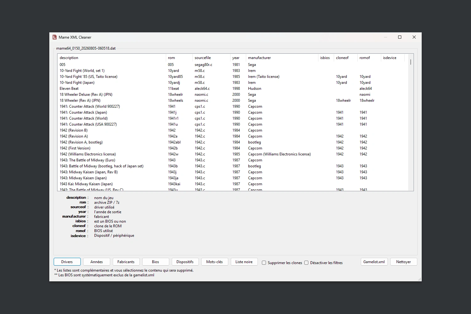 L'interface, vue 4
